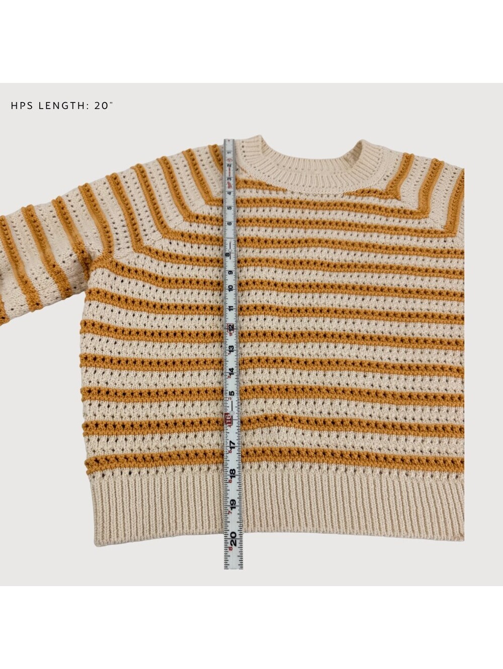 Marine Layer Montecito Crewneck Stripe Sweater S - Picture 6 of 9